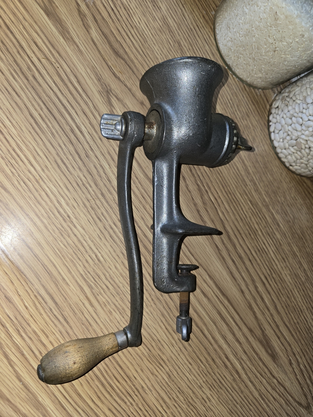 Vintage Manual Meat Grinder